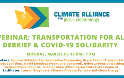 Event: Transportation for All Debrief & COVID-19 Solidarity Webinar