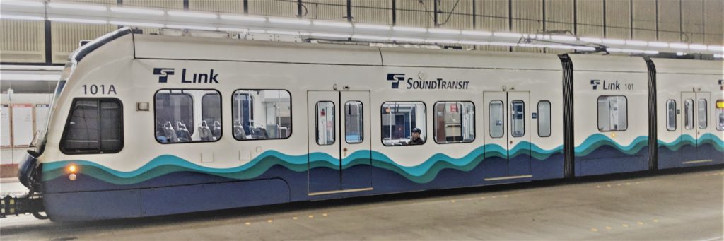 Sound Transit light rail train