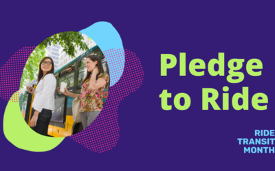 Take the Ride Transit Month pledge!