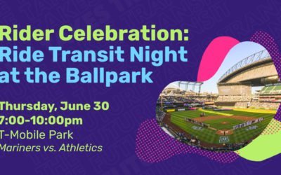 Rider Celebration: Ride Transit Night at the Ballpark!