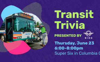 Get your team together for Transit Trivia on June 23!