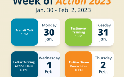 Join Us for A Legislative Week of Action!