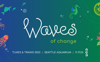 Party With Us at Tuxes & Trains 2023: Waves of Change
