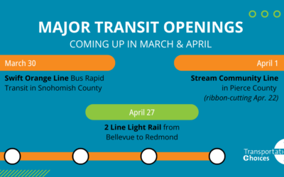 March News: See You at a Transit Opening?
