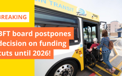 Ben Franklin Transit Board votes unanimously to table a funding cut ballot measure until 2026