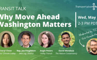 Join Our Next Webinar! Transit Talk: Why Move Ahead Washington Matters