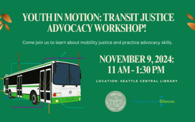 Register for Youth in Motion: Youth Advocacy Workshop