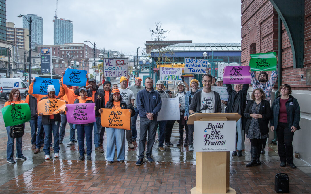 November News: Building Trains, Winning Campaigns