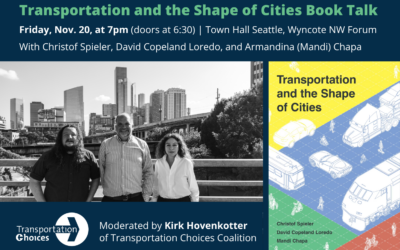 Join TCC for a Transportation and the Shape of Cities Book Talk
